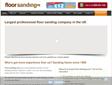 Tablet Screenshot of floor-sanding.com